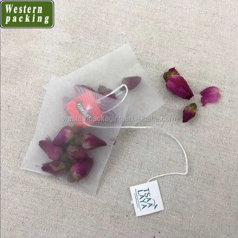 
Nylon Mesh Teabags Triangle Shaped Tea Bags Pyramid Nylon Bags For tea 