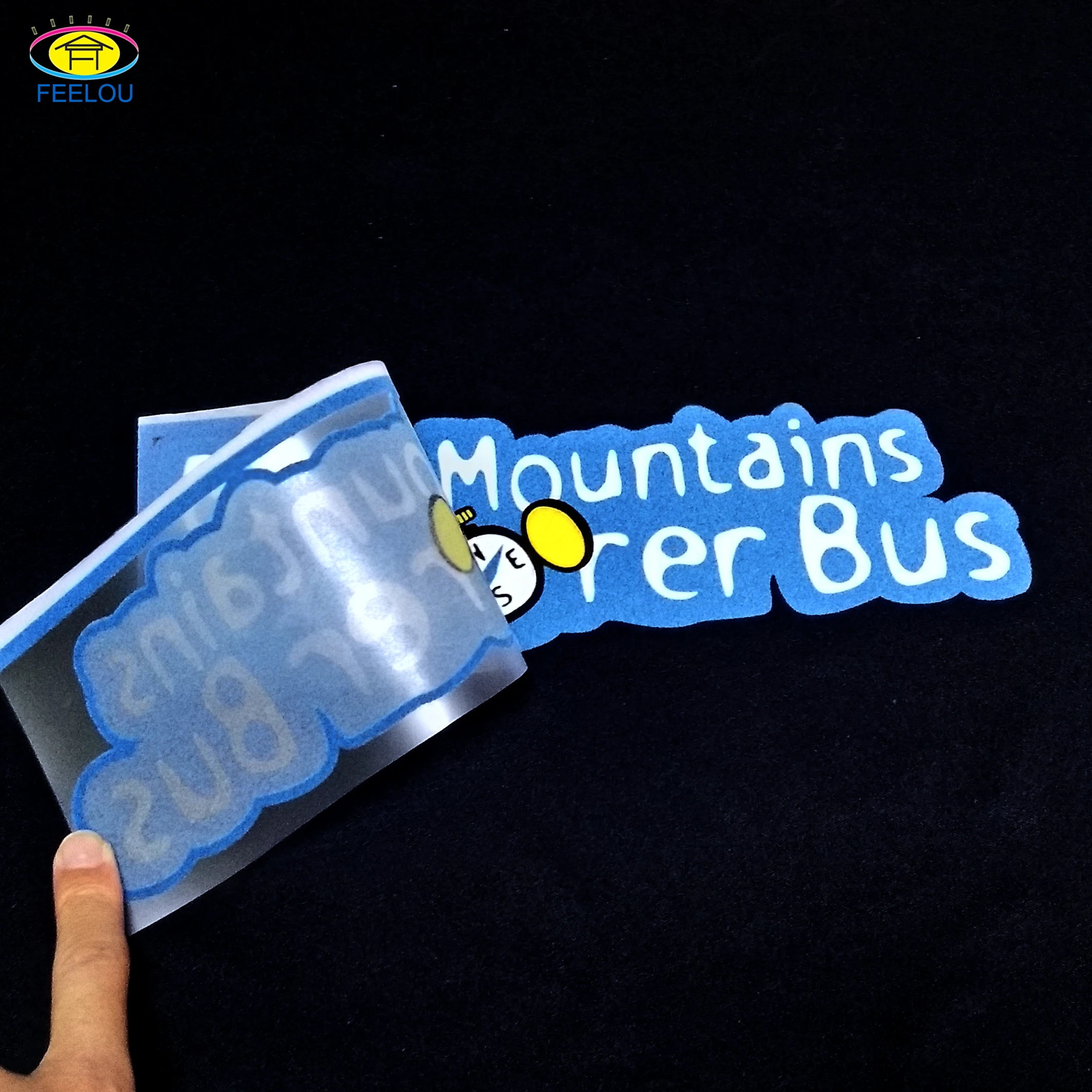 Флоковая теплопередающая виниловая пленка Feel для