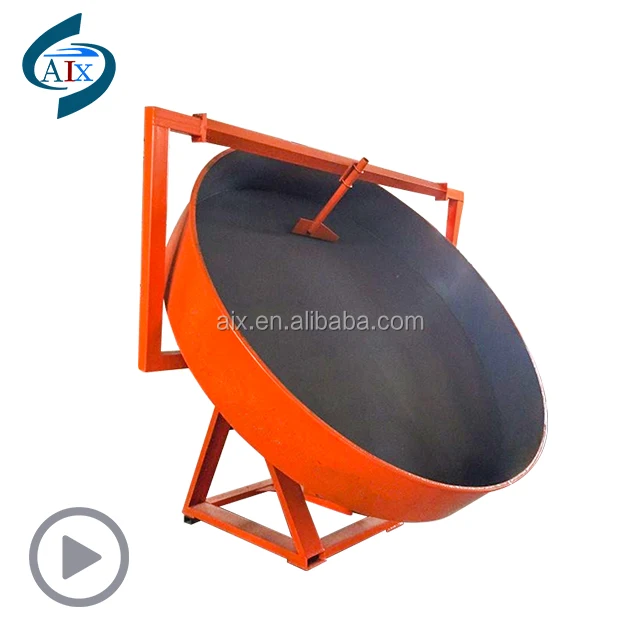 Fertilizer Disc Granulator / Fertilizer Plate Pellet with big capacity