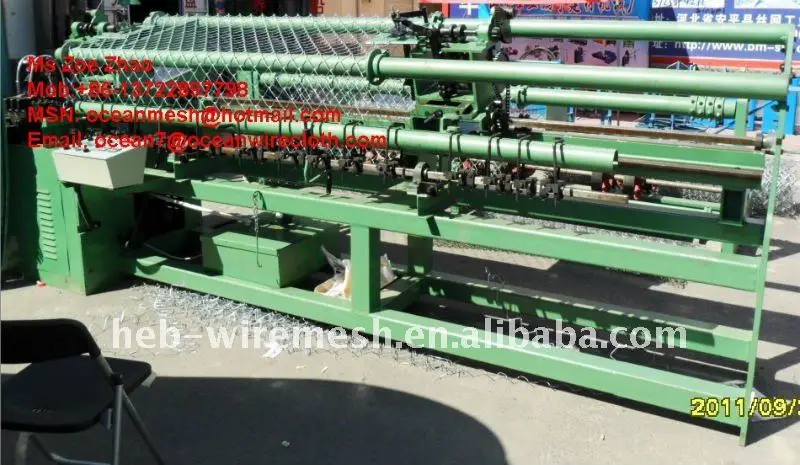 chain link mesh machine