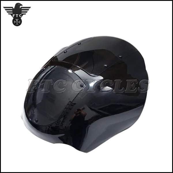 
Vintage Motorcycle Black Custom Quarter Fairing for Harley XL 1988 Up Dyna 95-05 
