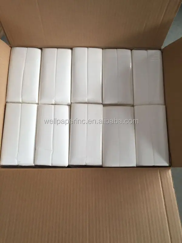 Interfold Dispenser Napkins, 1-Ply, Bag-Pack, 13x8 1/2,White (Case of 6,000)