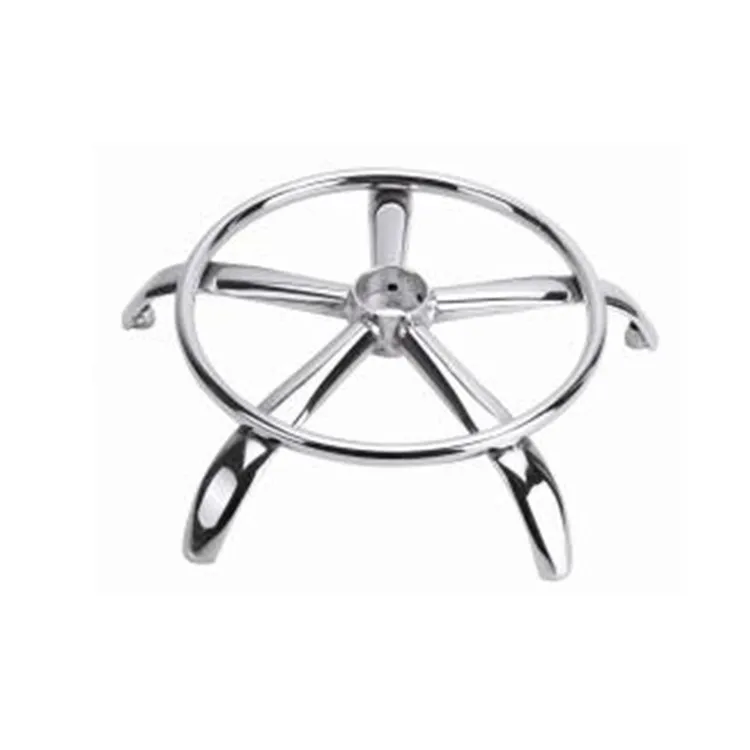 High quality 360 aluminum hydraulic swivel chair base parts