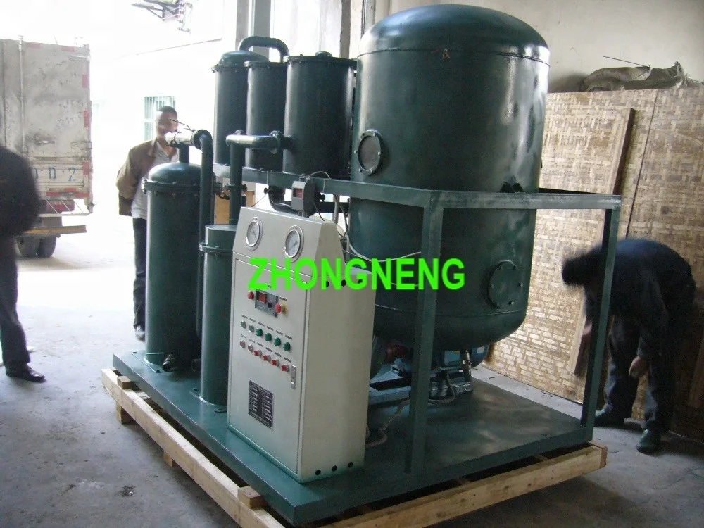 Multi function vacuum lubricant oil filtration system hydraulic oil filter machine