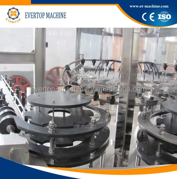2 In 1 Automatic Glass Bottle Filling Equipment for Beer/Soda Water/Coca cola