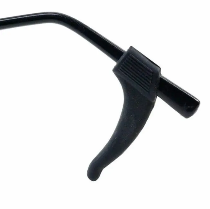 high quality no-slip silicone temple tips