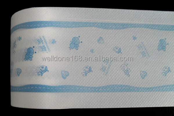 Breathable Lamination PE Film for Baby Diaper Super Soft Diaper b