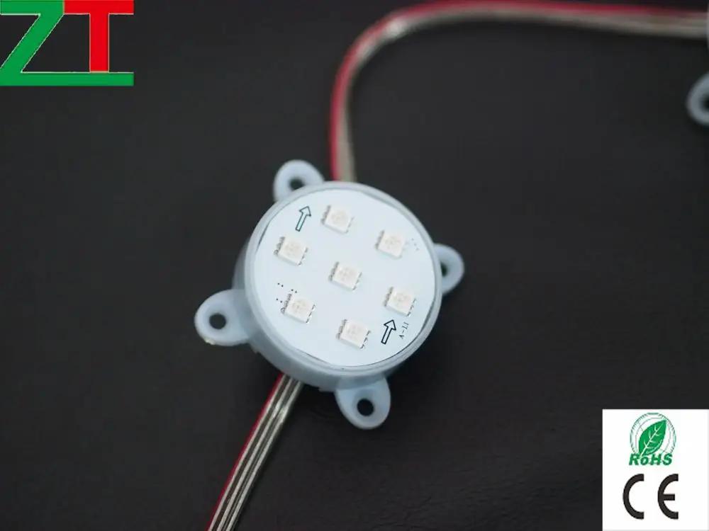 24v 40mm  RGB landscape pixel point light for decoration