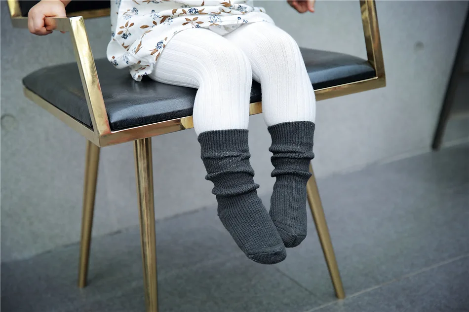 
Autumn Girls Leggings Striped Skinny Girls Fitted Ribbed Leggings High Waist Children Clothes For Girls Baby Clothing Wholesale 