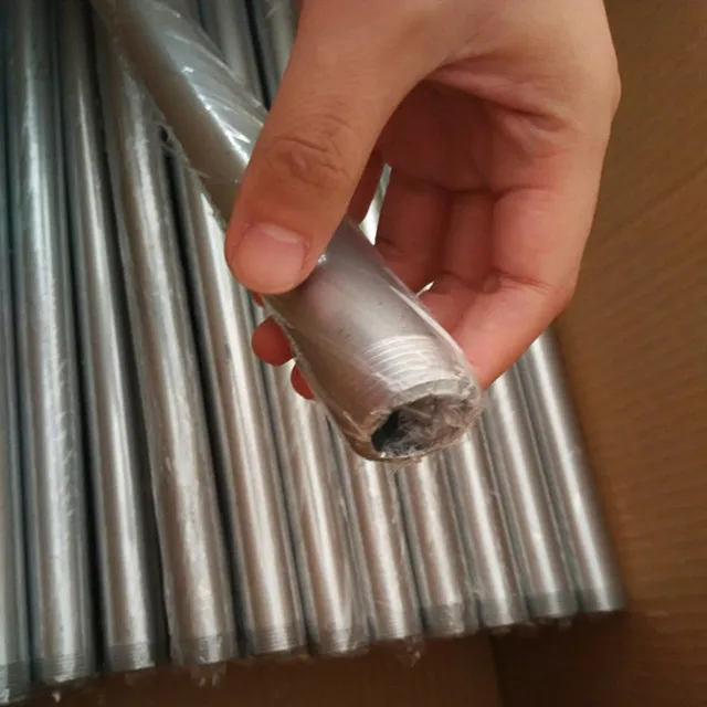 2 1/2 inch ASTM NPT Thread hot dipped galvanized pipe coupling, NPT Thread coupling nipples