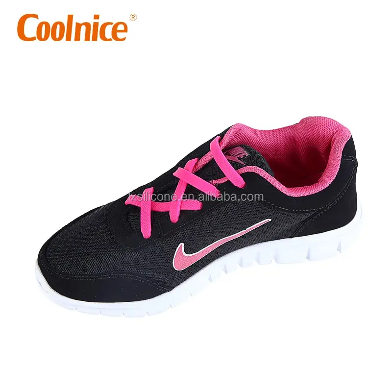 COOLNICE BRAND Custom Logo no Tie Shoelace for Stronger Adults