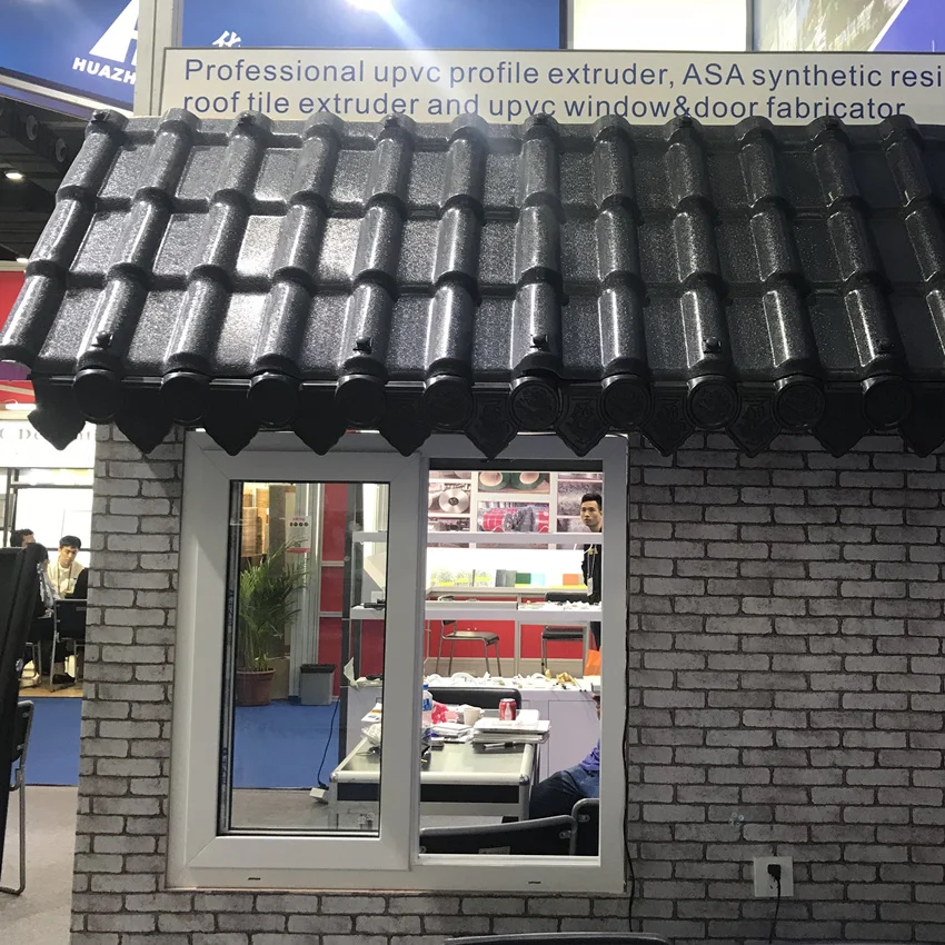 Кирпич красный оранжевый 2 3 мм толщина ASA ПВХ черепица лист синтетическая смола композитные материалы формула двойные слои