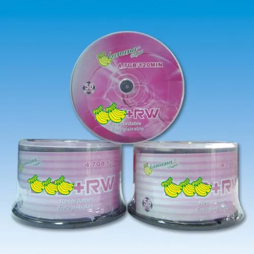 High quality blank disk 4.7 GB for DVD-R W
