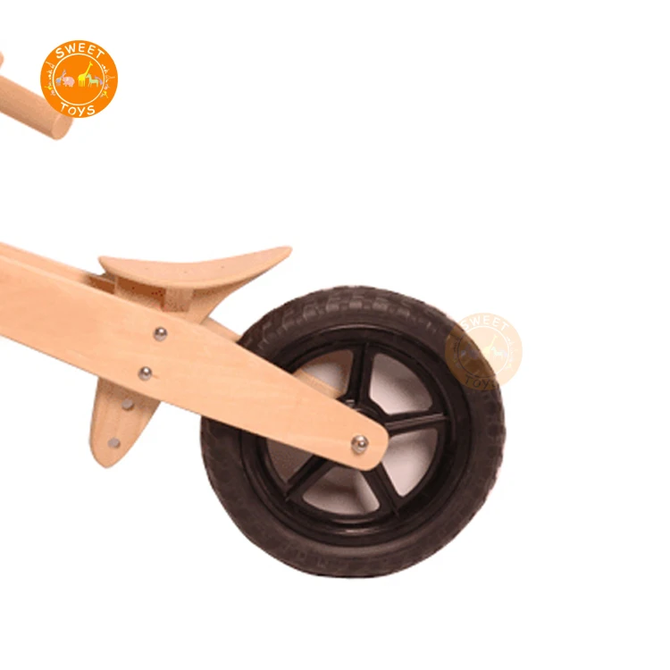 Classic Cheap Price Kids Small Bicycle Wooden Balance Bike, Kids Training No Pedal Balance Bike Wood Running Bike