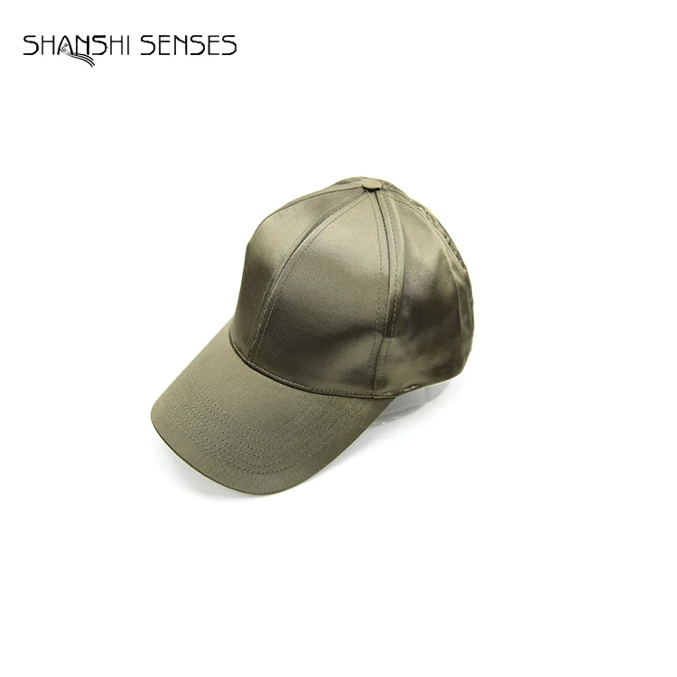 Wholesale High Quality Blank Mens Baseball Caps Custom Solid Satin Fitted Lightweight Plain Camo Baseball Cap
