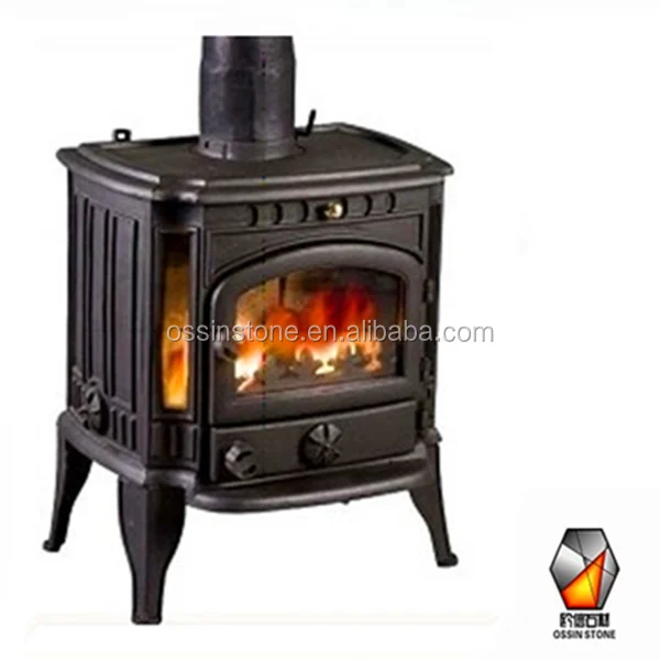 Wood Burning Stove,Cast Iron stove in fireplace,wood cooking stove