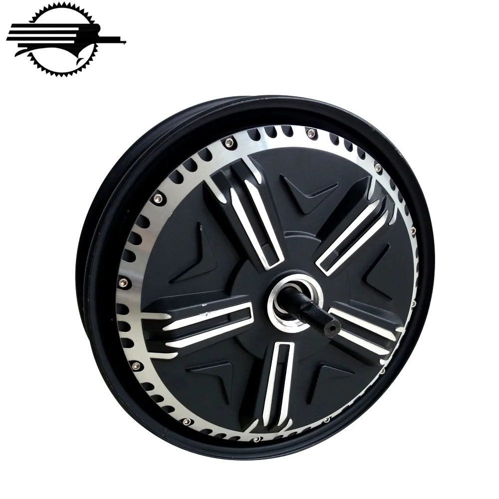 Custom High Torque Brushless DC Wheel Hub Motor 4000W