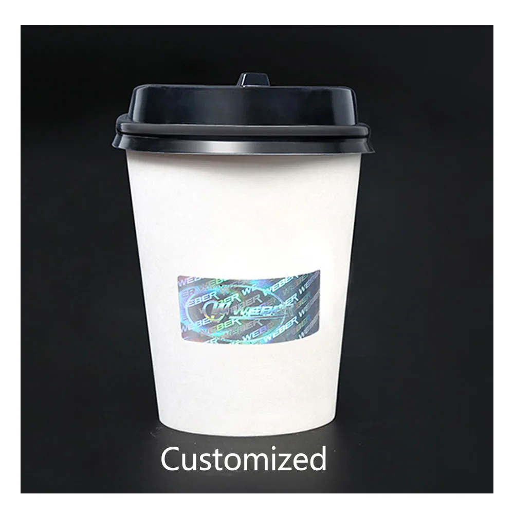 Euro Radiation Protection Label Custom Hologram Sticker For