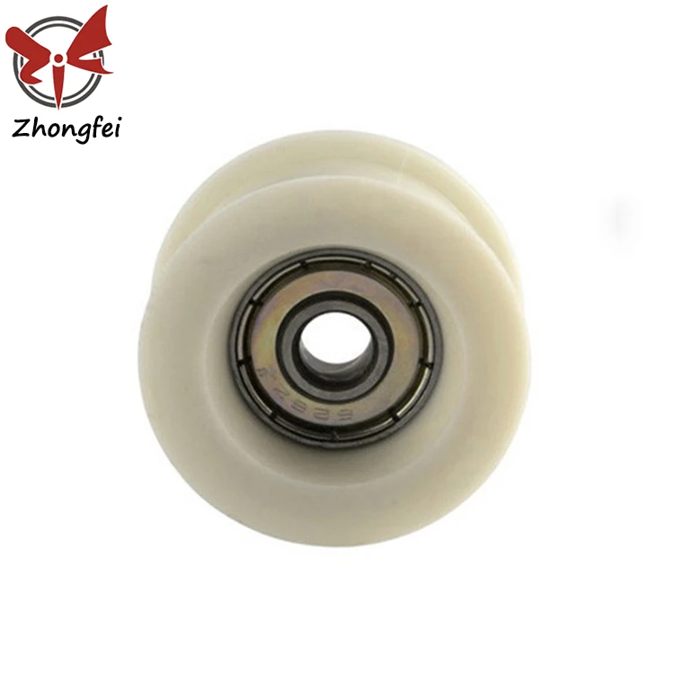Door And Window Roller Aluminum pulley wheel nylon pulley wheel with bearing