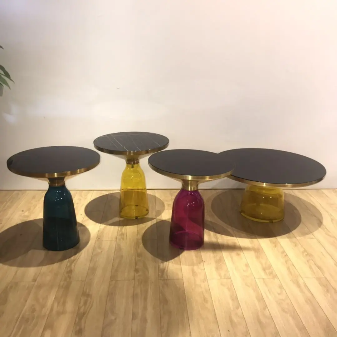 Лидер продаж, оптовая продажа, современный модный стеклянный журнальный столик под заказ высшего качества