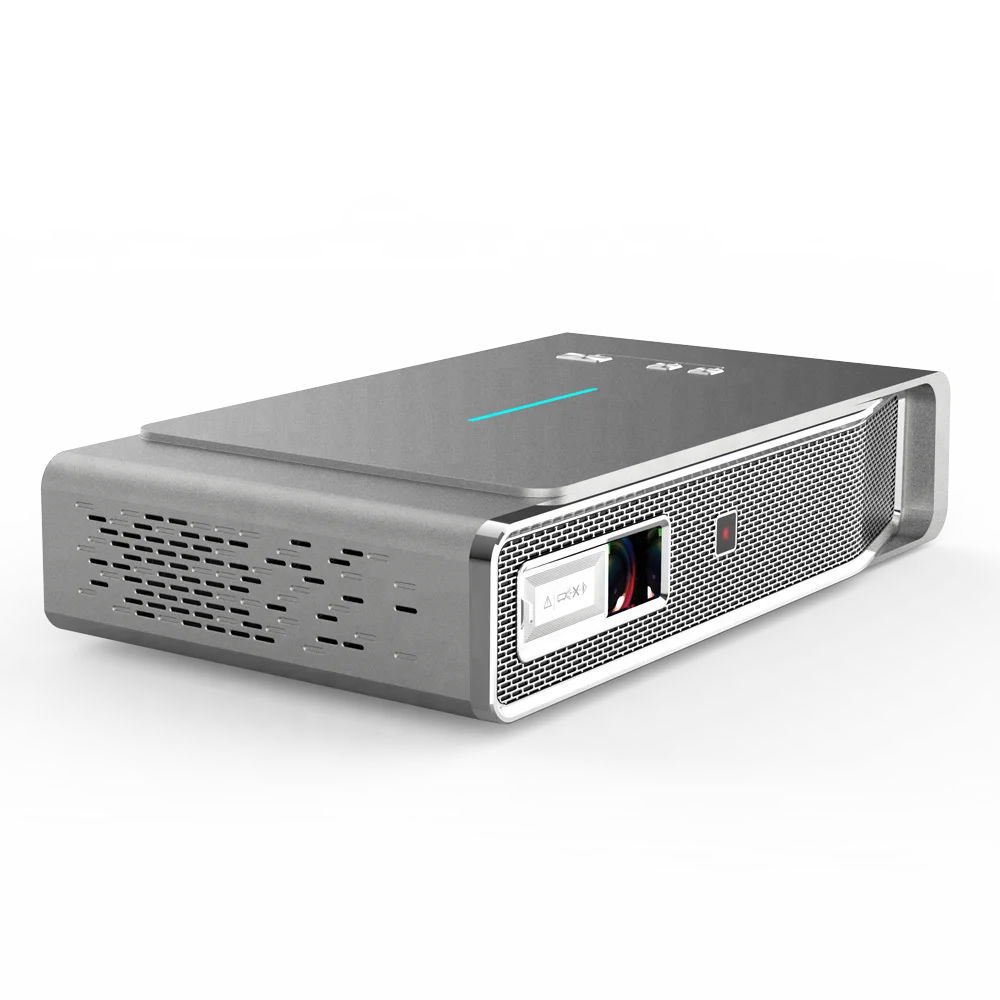 Mini Cinema pico short throw 3D DLP LED HD interactive outdoor daylight video laser 4K projector home theatre