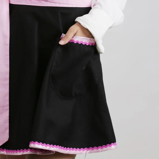 High quality  HOTSELLING Factory Audit NBCU FAMA License fashion fancy Cotton long dress apron