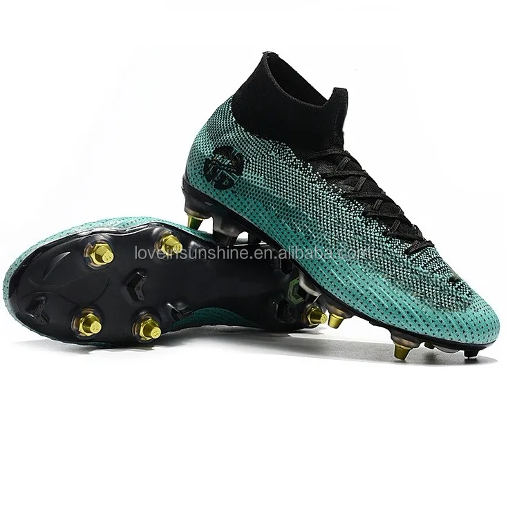 Wholesale Price soccer shoes vietnam, hot Selling steel Spike soccer shoes Football Boots shoes men