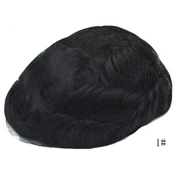 Fine Welded Mono Hair Unit for Men Hair Prosthesis men Toupee