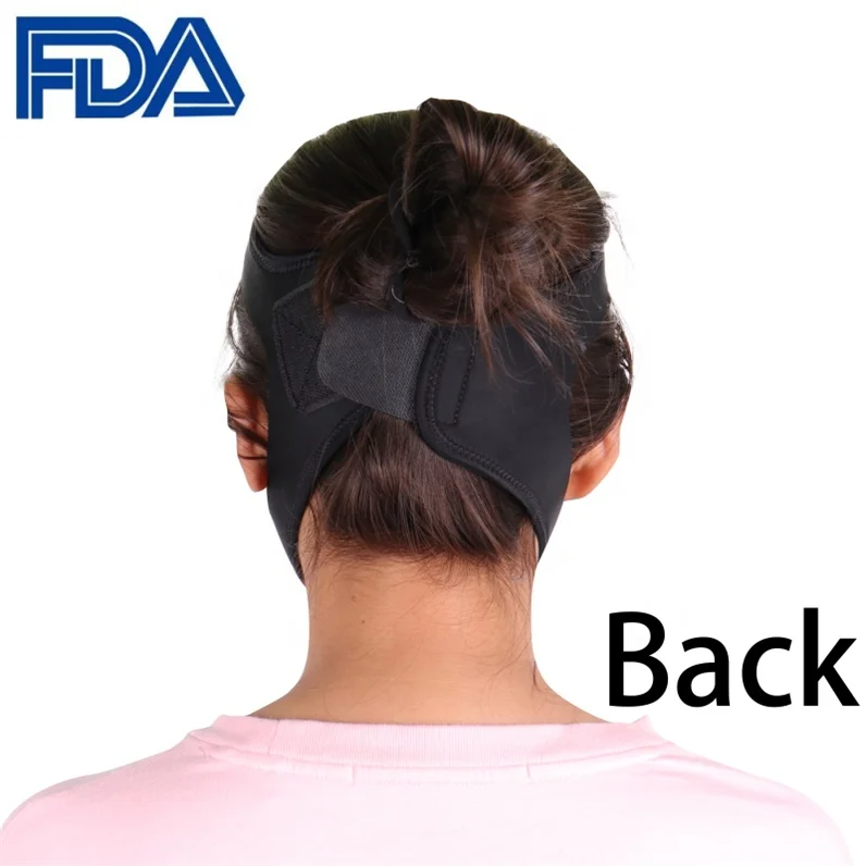 Amazon Custom Neoprene Adjustable Anti-snoring Nose Belt Clip Chin Strap