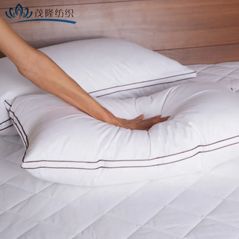 
cheap microfiber/polyester hotel pillow 