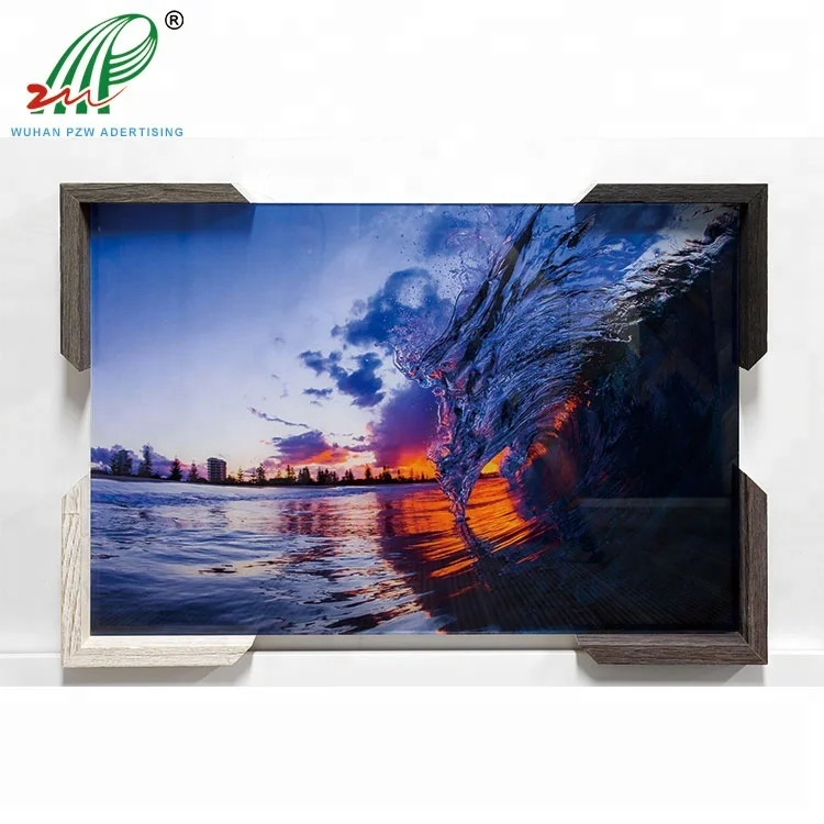 Стеклянная стена художественный логотип дисплей Акриловая вывеска доска печать