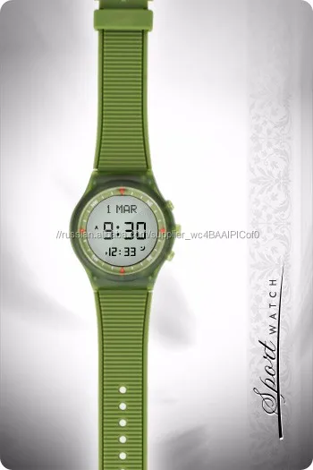 Alfajr МОЛИТВ мусульманской молитве-Азан спортивные часы секундомер сигнализации 7 цветов на выбор