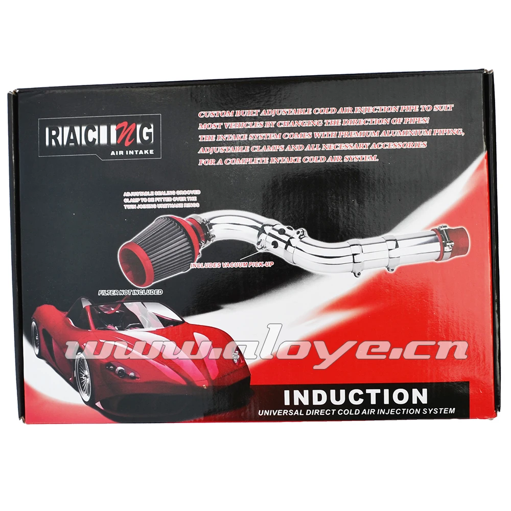 Universal High Performance Modified Car Aluminum Cold Air Intake Pipe