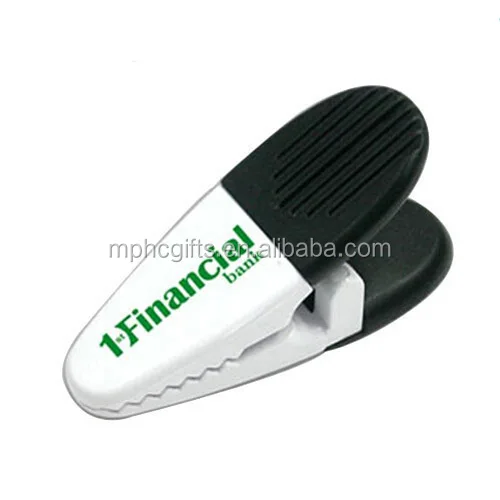 Duck Mouth Shaped Plastic Memo Notes Clips with magnet