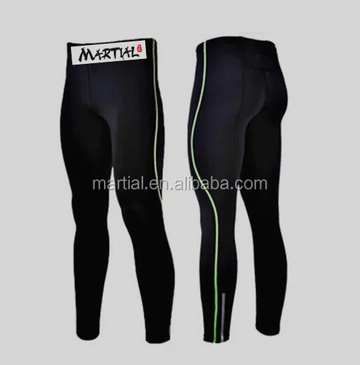 Мужские Спортивные Компрессионные Леггинсы штаны (с эластичным поясом)