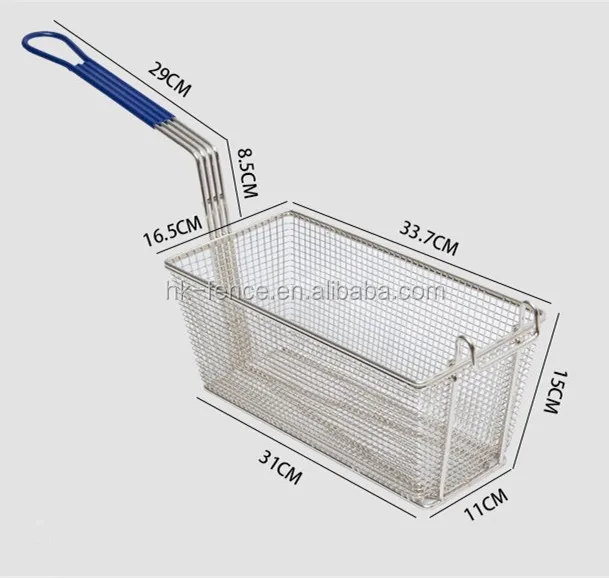Корзина для жарки курицы картошки фри проволочные клетки из нержавеющей стали большой размер