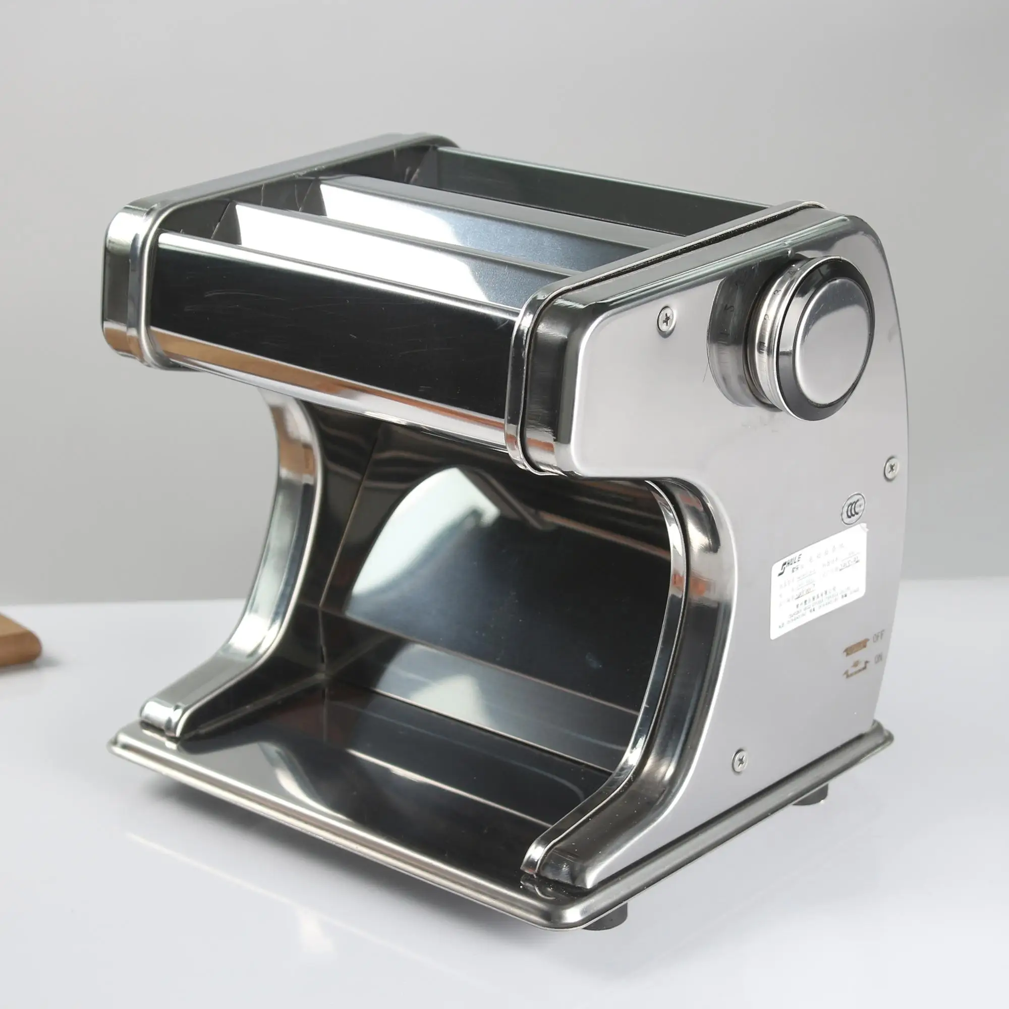 Stainless Steel Electric Semi Automatic Pasta Machine