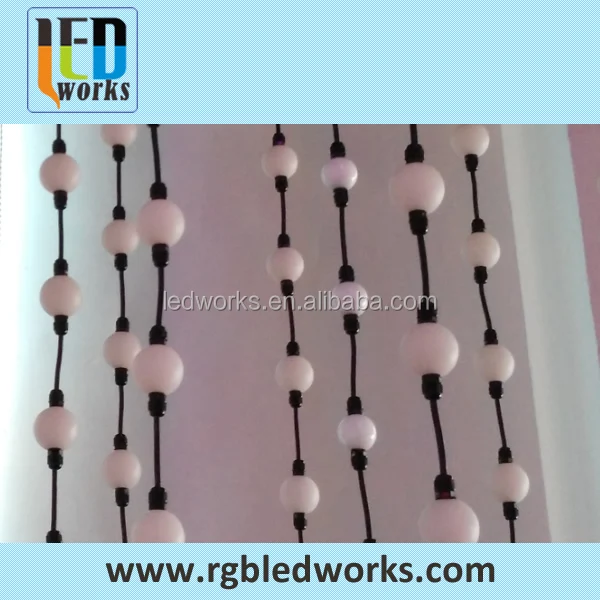 3D Ball RGB LED Christmas String Light/1 pixel LED DMX 3D Ball light for bar club stage