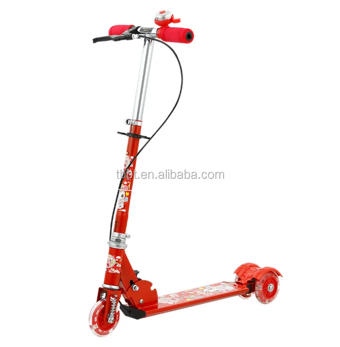 BIGBANG популярный красочный стальной материал дешевый детский мини-самокат с колокольчиком