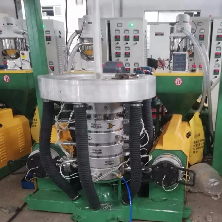 
600mm Three Head ABA Three Layer Blown Film Machine Extrusion Blow Moulding PE Engineers Available to Service Machinery Overseas 
