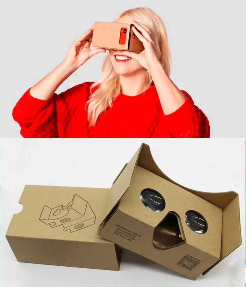  Бумажные 3D очки виртуальной реальности 3d с объективом 37