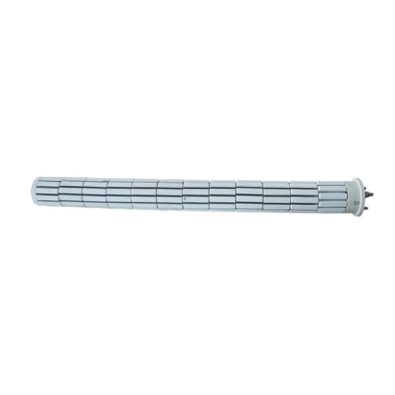 Industrial ceramic bobbin gas radiant tubular heaters