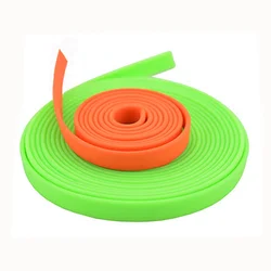 Custom Color Waterproof PVC Coated Nylon Webbing Polyester Silicone Coating Tape for Making Dog Collar