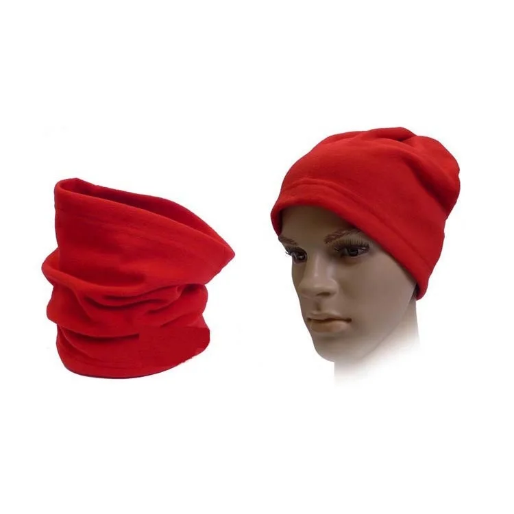 Solid Polar fleece Neck Tube Warmer Snood Scarf