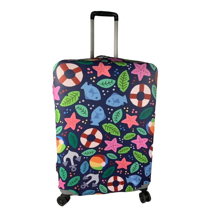 
Factory Wholesale High Quality Elastic fabric Luggage Cover Protective Suitcase Cover 