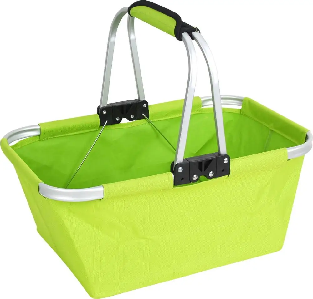 Lightweight Muti Color Christmas Foldable Basket For Outdoor Party
