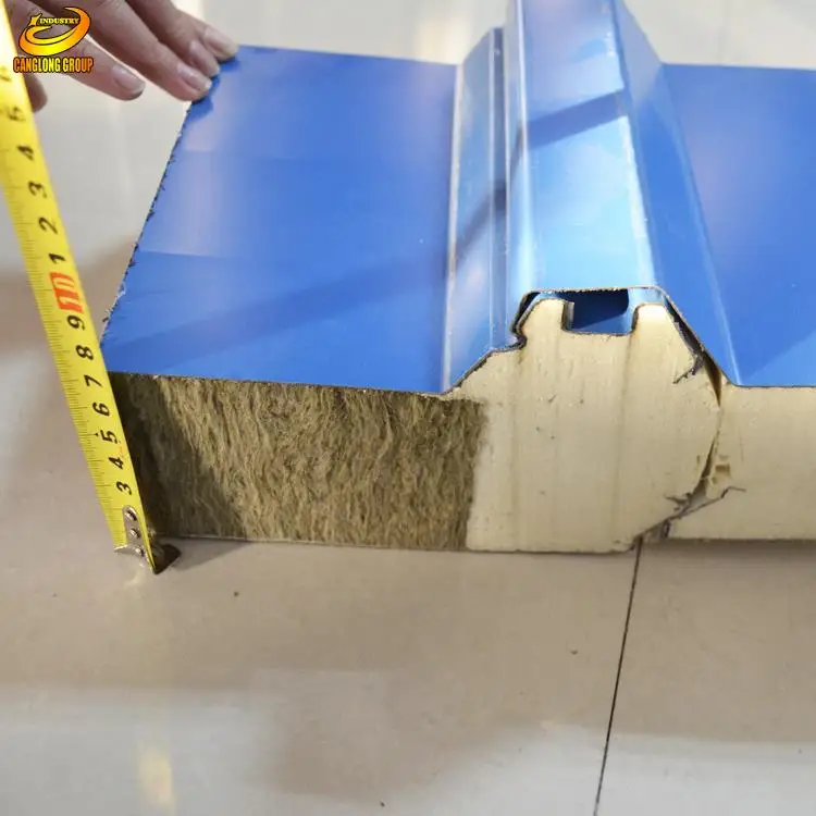 Eps сэндвич Изолированная стальная кровля Изолированная