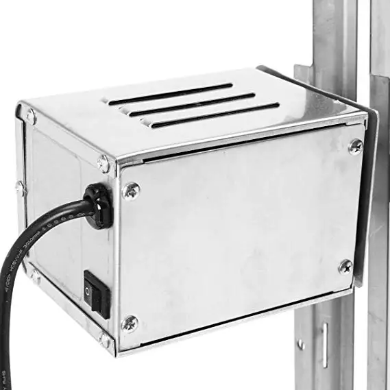 stainless steel outdoor camping open fire spit rotisserie barbecue grill height adjustable auto rotating roaster lamb bbq grill