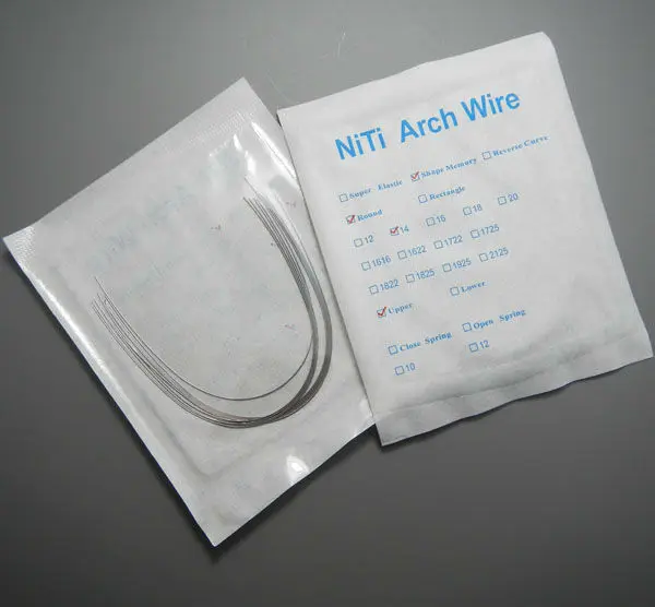 
Dental Orthodontic Thermal/Thermally Activated Heat NiTi Round and Rectangular Arch Wire 