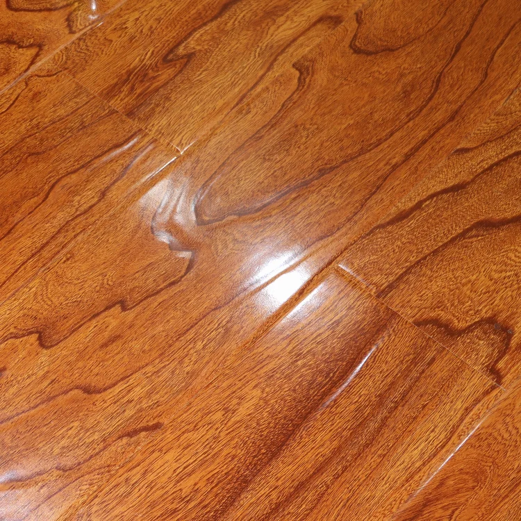 8mm wax anti scratch laminate wood flooring